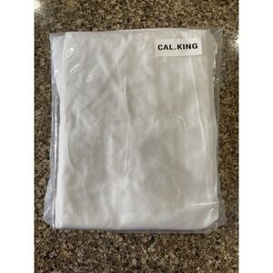 California King Ivory Bed‎ Skirt NEW In Package